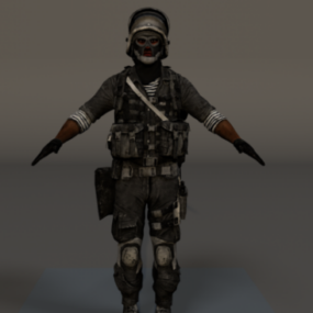 Bf3 Mp Russian Support 3d model