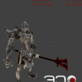[share] Undead Spearman A 3d model