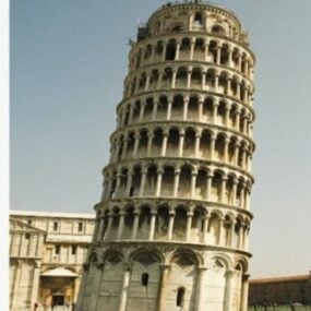 3D-Modell des Pisa-Turms