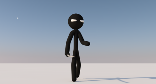 c4d rigged character