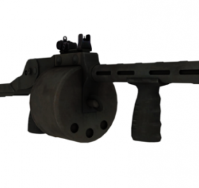 Pistolet Dao12 modèle 3D