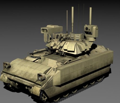 M2a3 Era Bradley Tank Free 3d Model 3ds Open3dmodel 11901