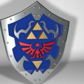 Zelda Shield Weapon 3d-model