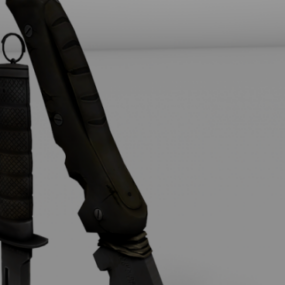 Farcry Machete Knife Weapon 3d-modell