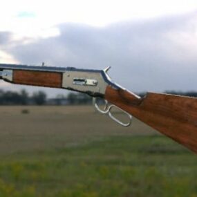 3d модель гвинтівки Вінчестер