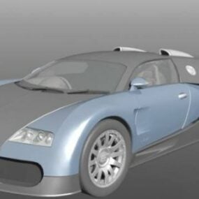 बुगाटी वेरॉन सुपर कार 3डी मॉडल