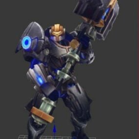 Mô hình 3d Armor Guy