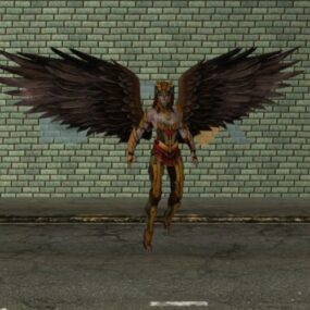 3d модель Hawkgirl