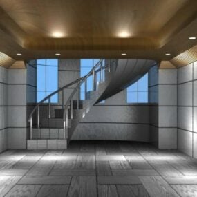Arquitectura Salón Interior modelo 3d