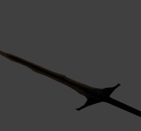 Dragonbone Sword 3d model
