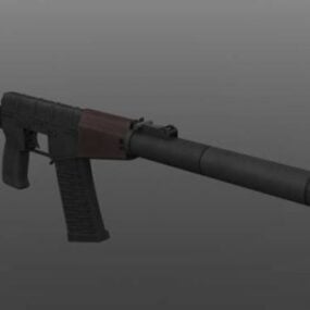 As Van Sniper Gun 3d model