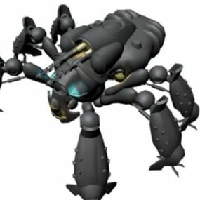 Spider-tank 3D-model