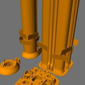 Pilíř 3D model