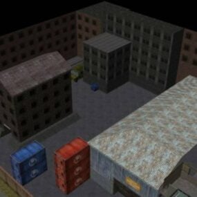 Assault Warehouse 3d model