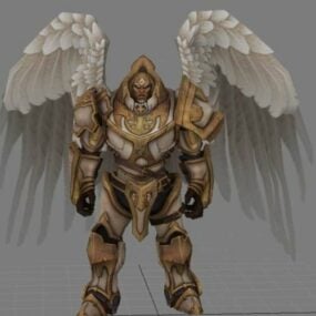 نموذج شخصية Darksiders Angel ثلاثي الأبعاد