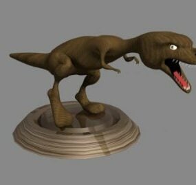 Teddy T-rex DINosaur Toy 3d-modell