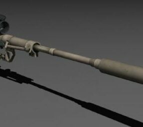 Cheytac M200 Intervention Gun דגם תלת מימד