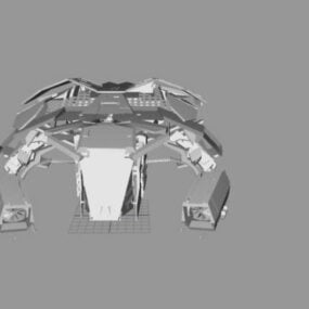 3D model vesmírné lodi Temný rytíř povstal