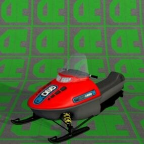 Snescooter 3d-model