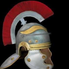 Mô hình 3d Mũ bảo hiểm Centurion La Mã
