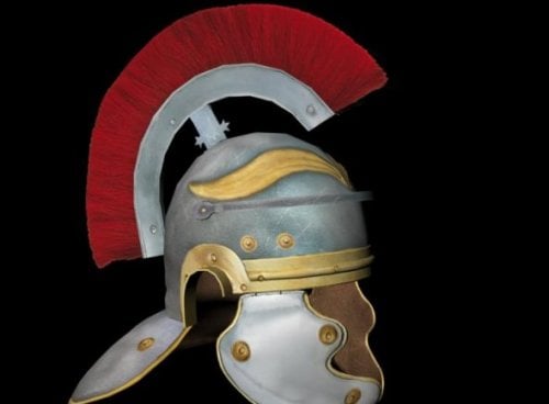 Romeinse centurion helm