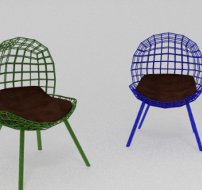 Designerstühle 3D-Modell