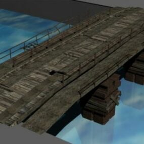 पुराना ब्रिज 3डी मॉडल