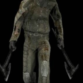 Dead Space 3 Waster 3d model
