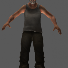 Payday The Heist: Bill From L4d 3d model