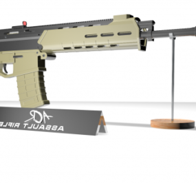 Acr (assult Rifle) 3d-malli