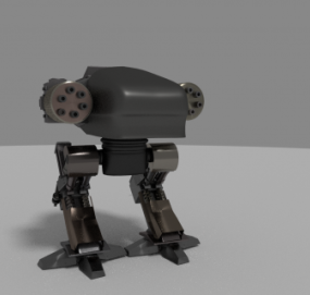 Robot karakter 3D-model