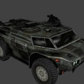 装甲保安车3d模型