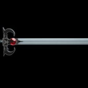 3д модель оружия-меча Omens