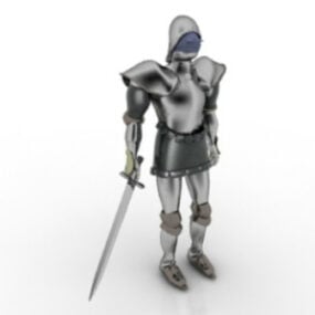 Knight Character 3d model