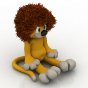 Lion Doll 3d model