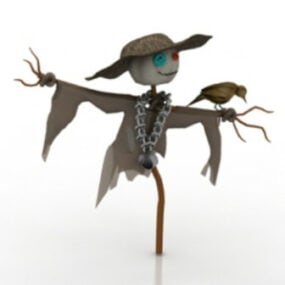 Scarecrow 3d-malli