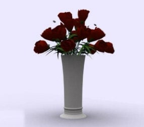 Model 3D róży wewnętrznej