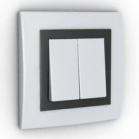 Electrical Switch Button 3d model