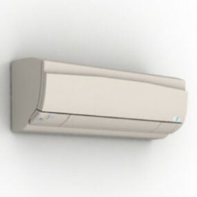 寝室エアコン付き 2HP 3D モデル
