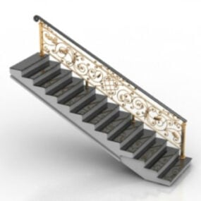 Continental Stairs 3d model