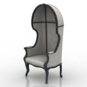 European Chair Design 3d model