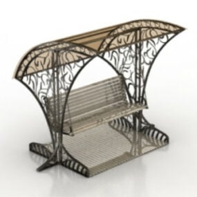Luxury Swing Waiting Station 3d model
