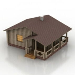 欧式层楼别墅3D模型