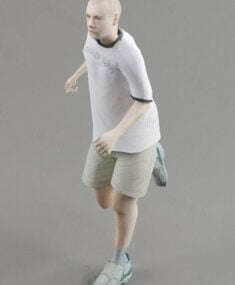 Running Man 3D-Modell