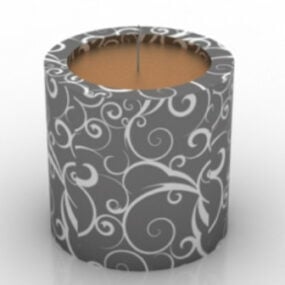 Candlelight Dinner Candles 3d model