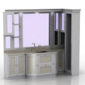 Overall Sink Closet 3d model