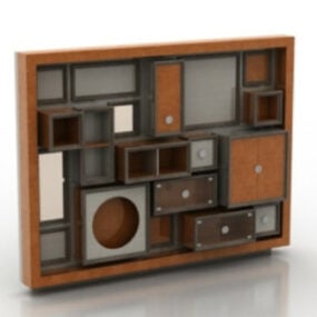 Multi Cell Cabinet 3d model