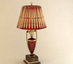 Klasická lampa na čtení 3D model