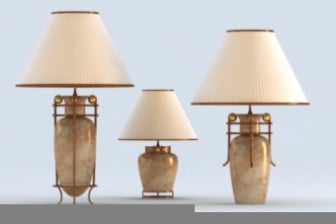 Simple Combination Of Table Lamp