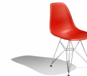 כיסא משרדי בוטיק דגם תלת מימד